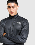 24/7 1/4 Zip Grid Top