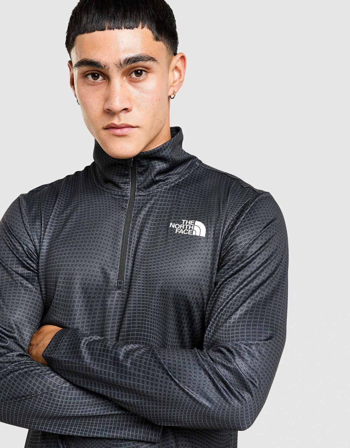 24/7 1/4 Zip Grid Top