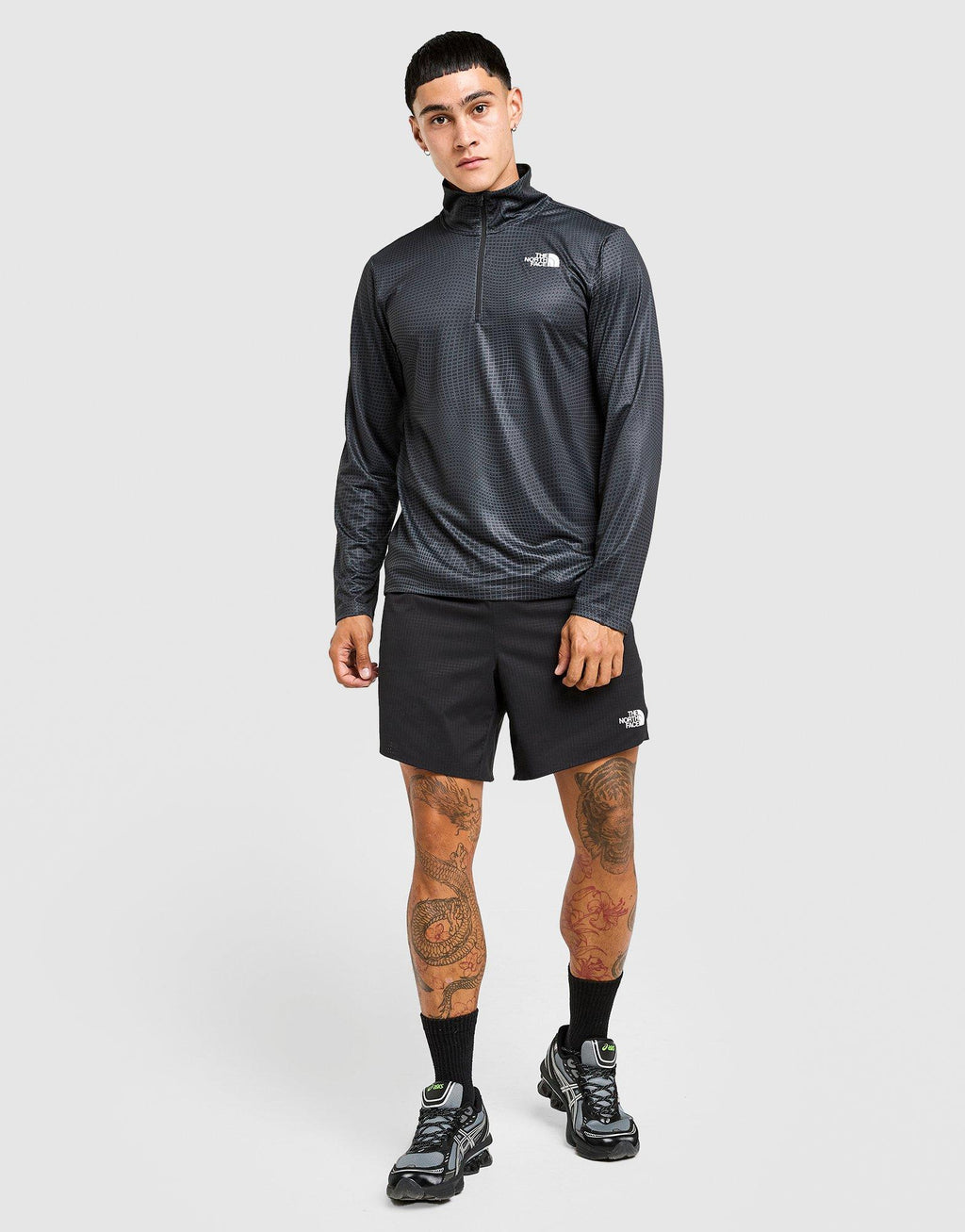 24/7 1/4 Zip Grid Top