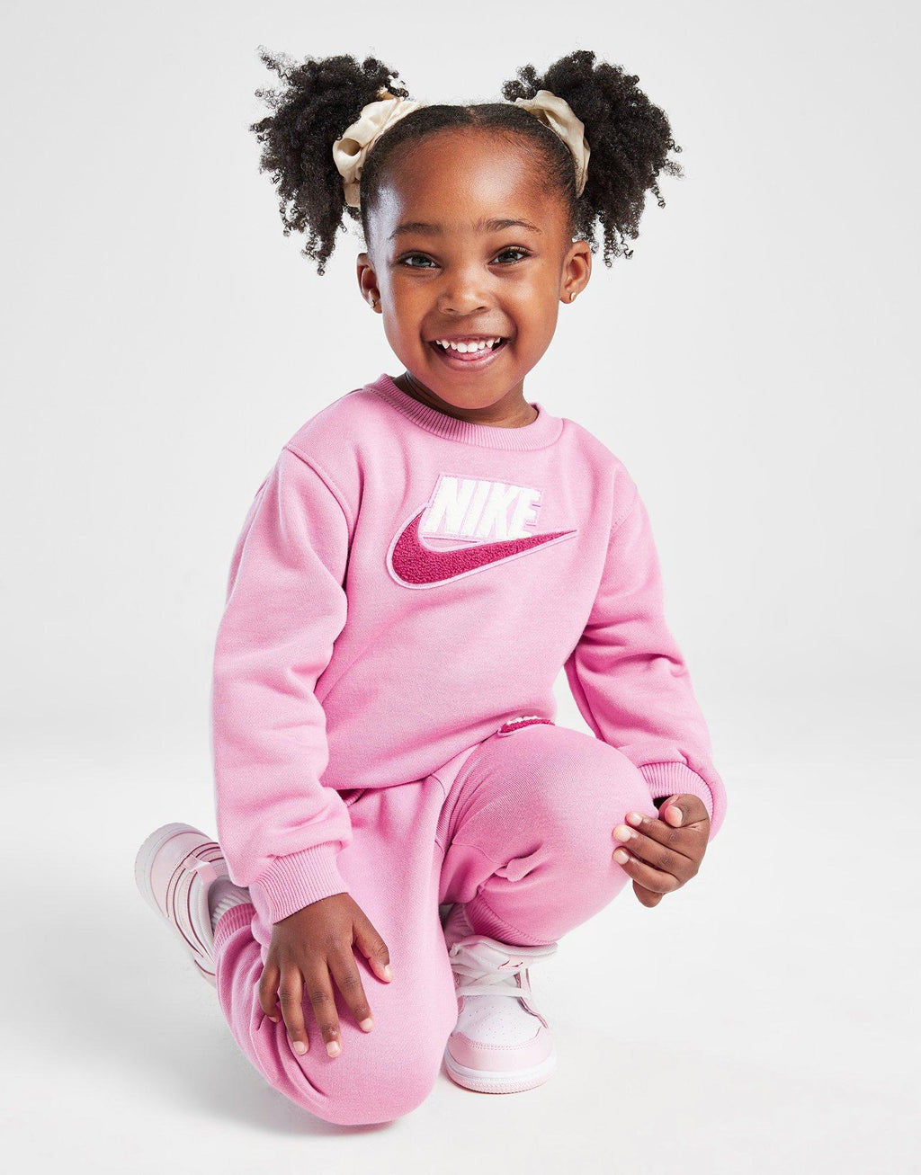 Girls' Chenille Crew Tracksuit Infant