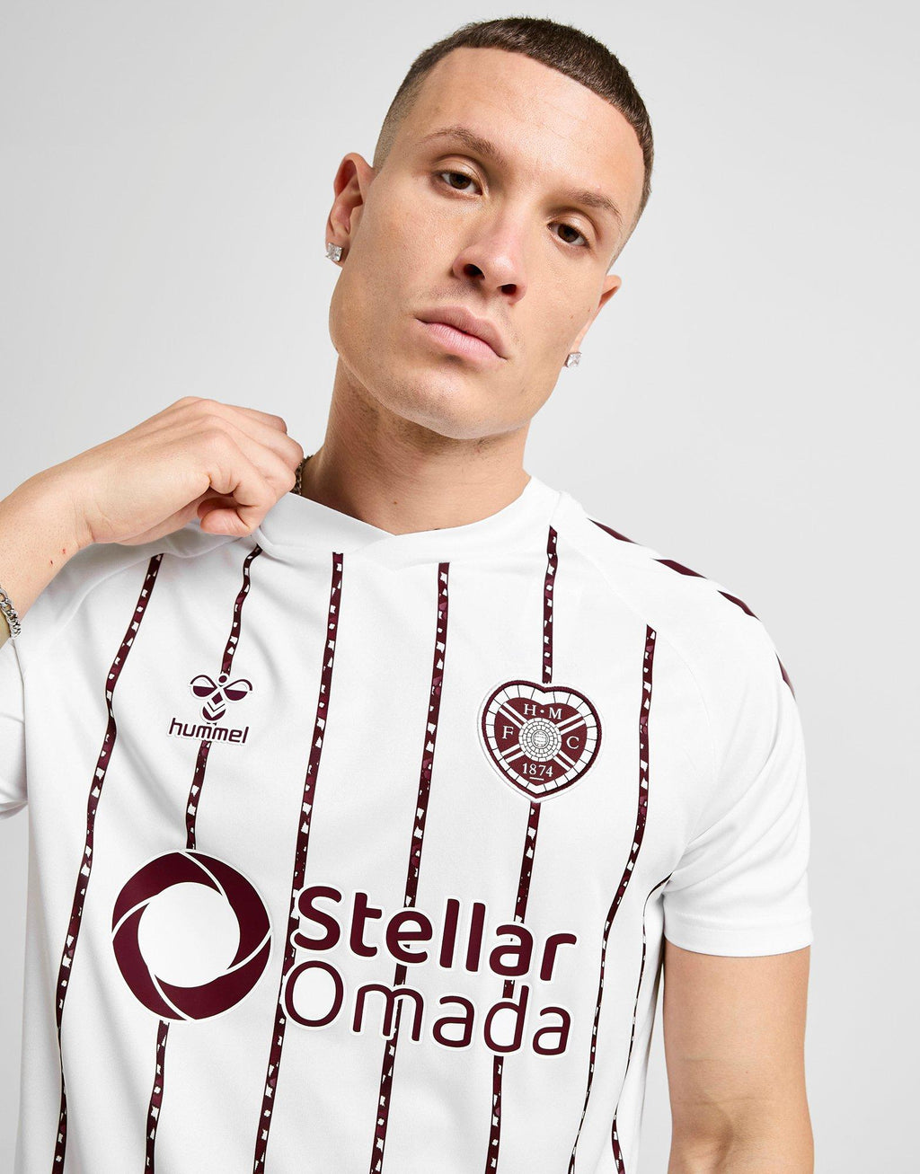 Hearts FC 2025/26 Away Shirt