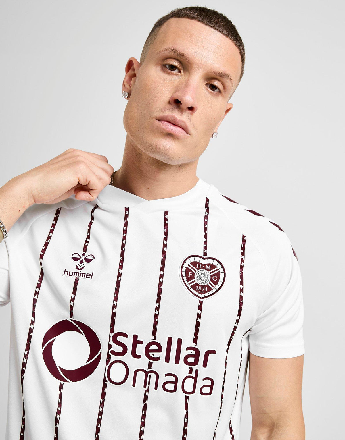 Hearts FC 2025/26 Away Shirt