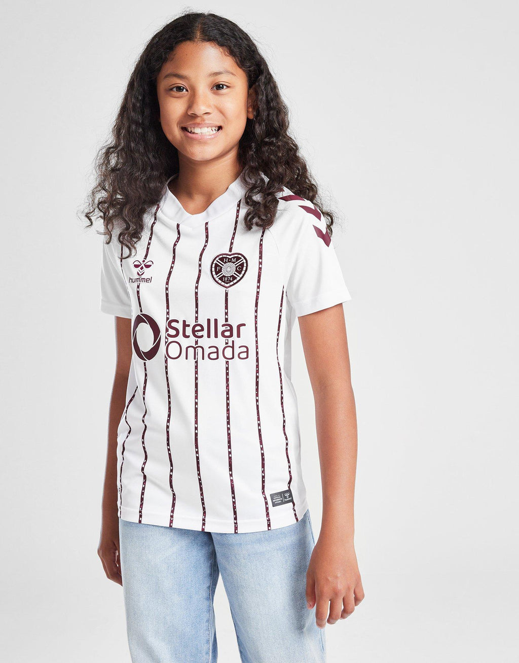 Hearts FC 2025/26 Away Shirt Junior