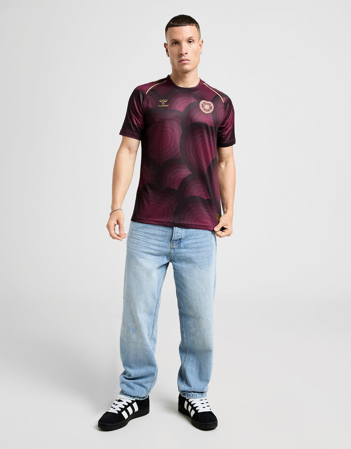 Hearts FC Pre Match Shirt