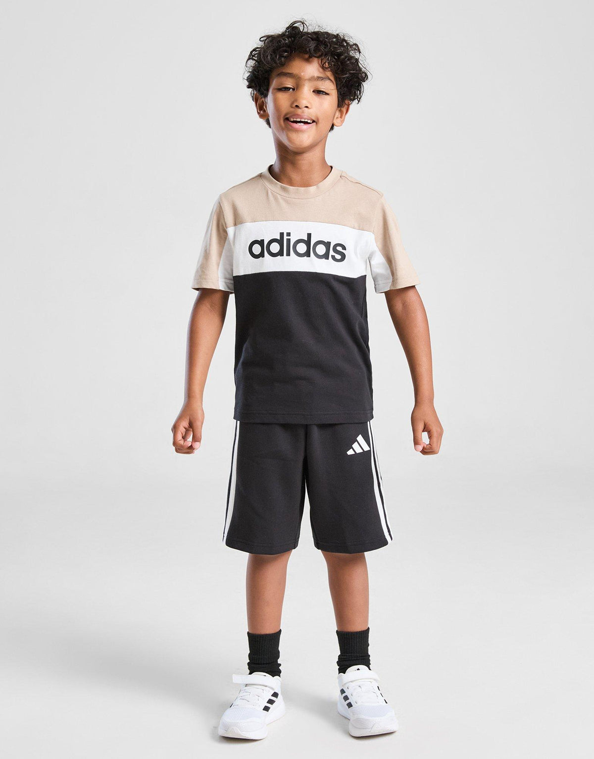 Linear T-Shirt/Shorts Set Children