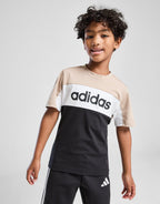Linear T-Shirt/Shorts Set Children