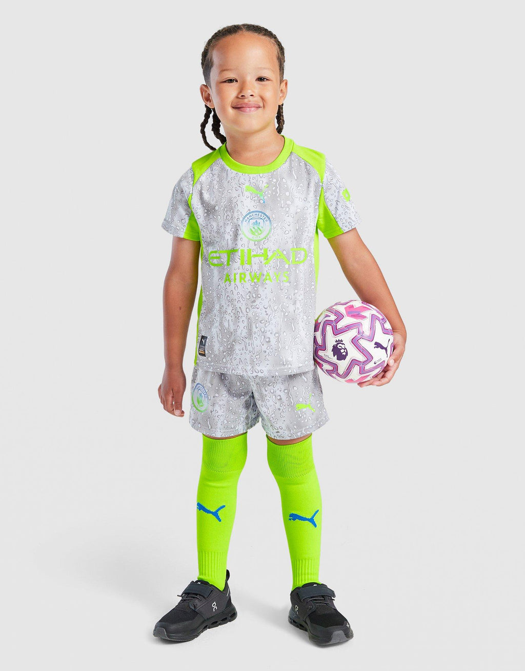 Manchester City FC 2025/26 Third Kit Junior's