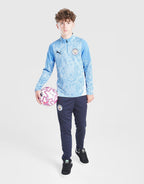 Manchester City FC 1/4 Zip Training Top Junior