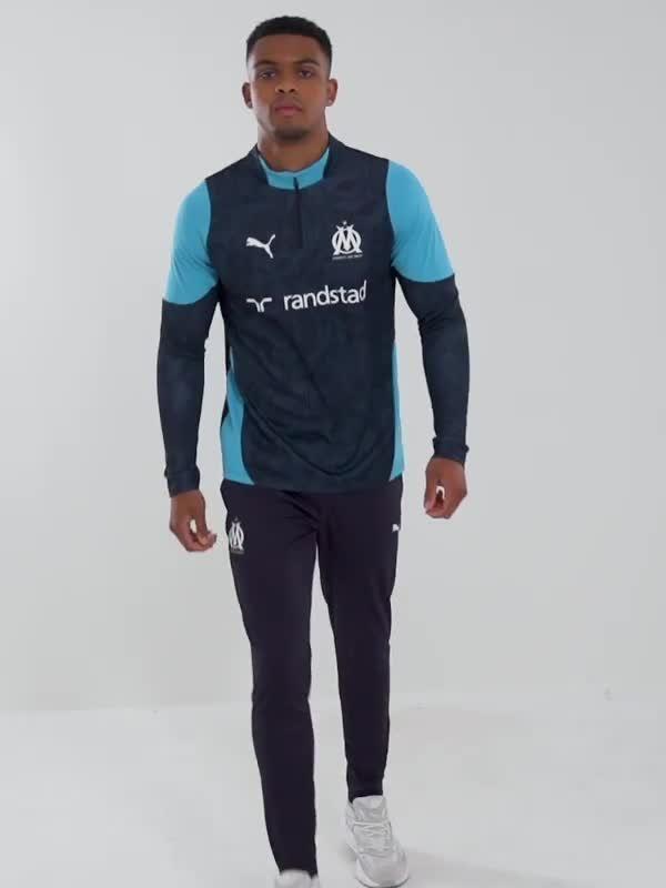 Olympique Marseille 1/4 Zip Training Top