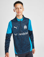 Olympique Marseille 1/4 Zip Training Top Junior