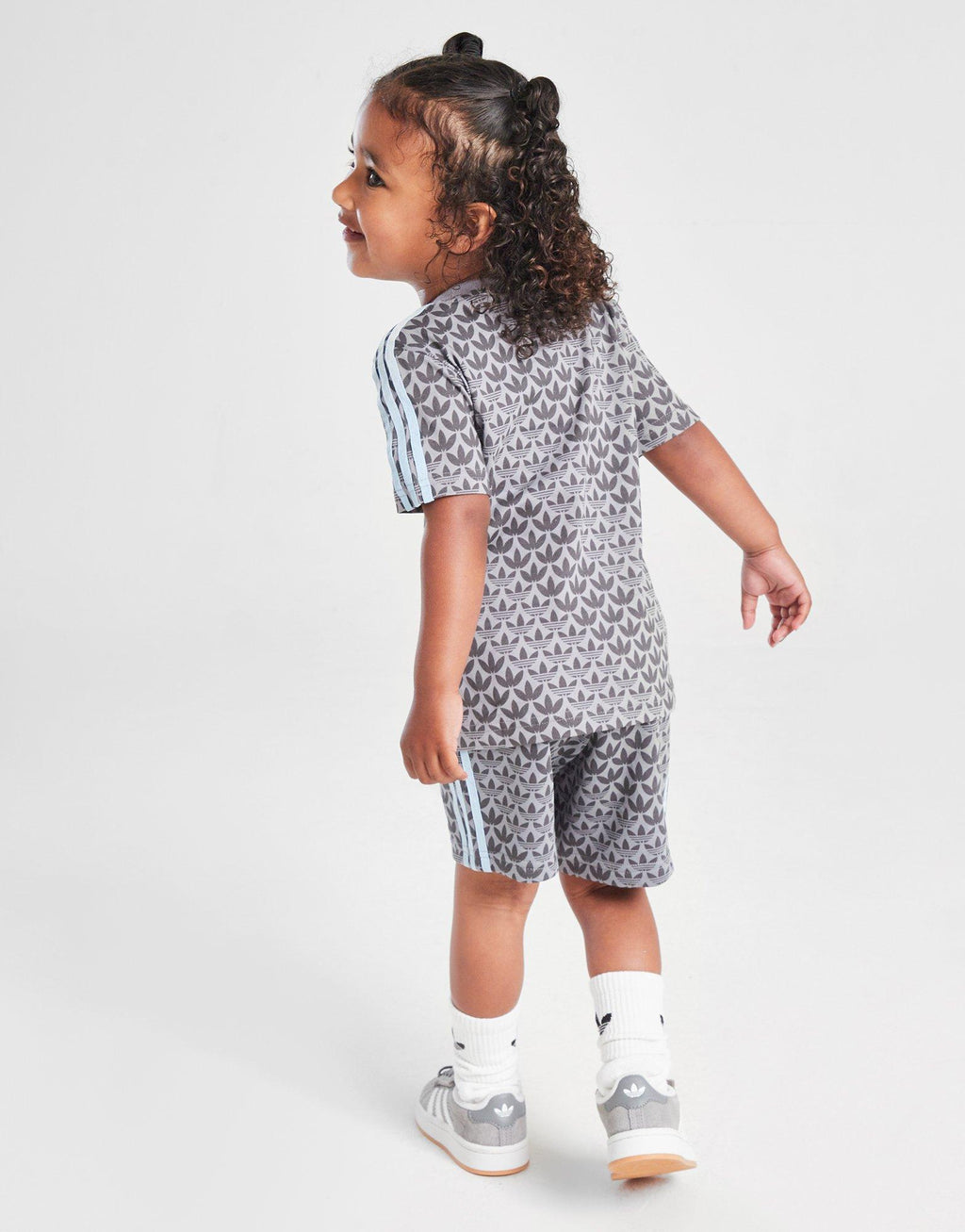 Monogram All Over Print T-Shirt/Shorts Set Infant