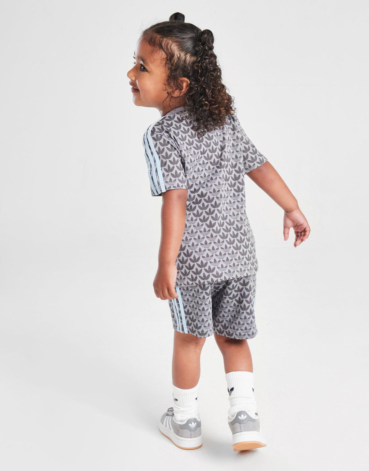 Monogram All Over Print T-Shirt/Shorts Set Infant
