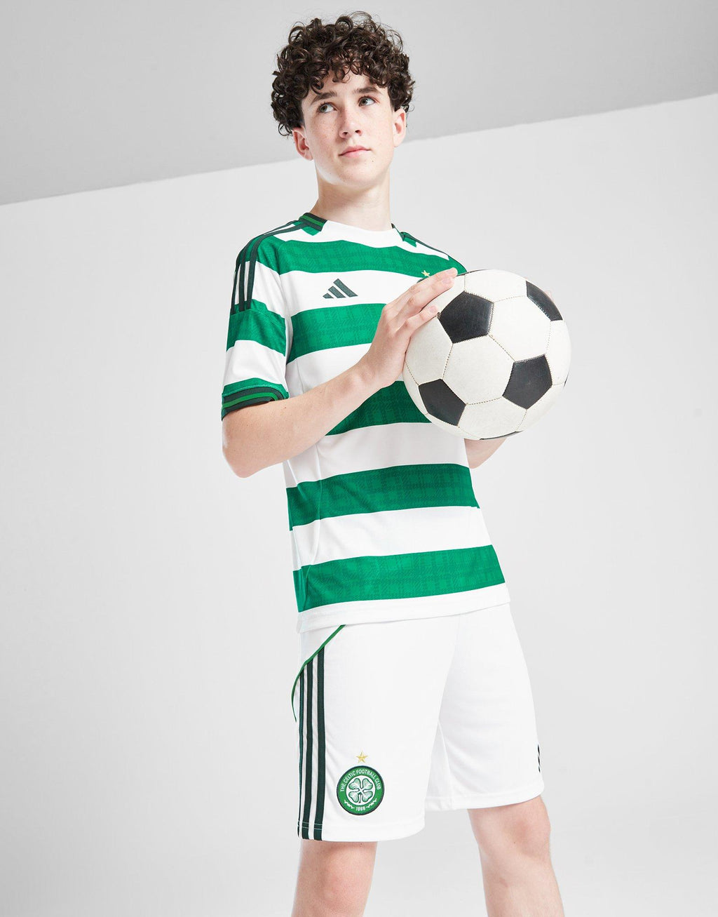 Celtic 2025/26 Home Shorts Junior's
