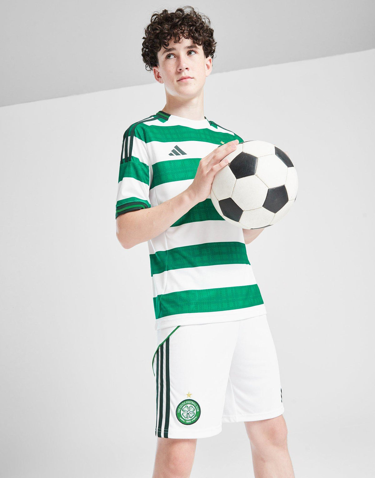 Celtic 2025/26 Home Shorts Junior's