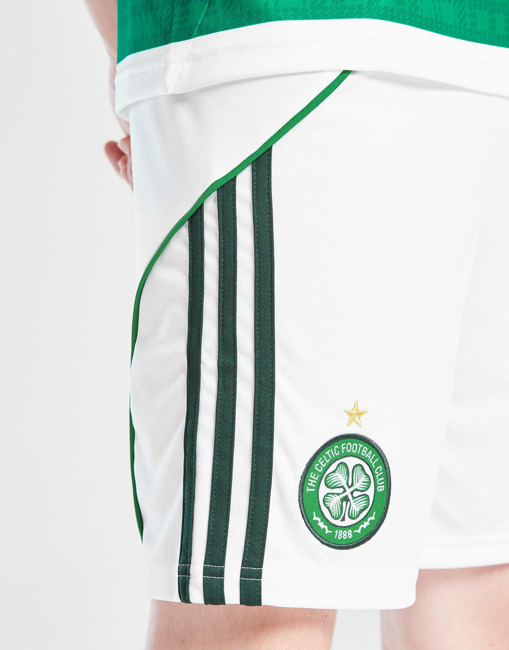 Celtic 2025/26 Home Shorts Junior's