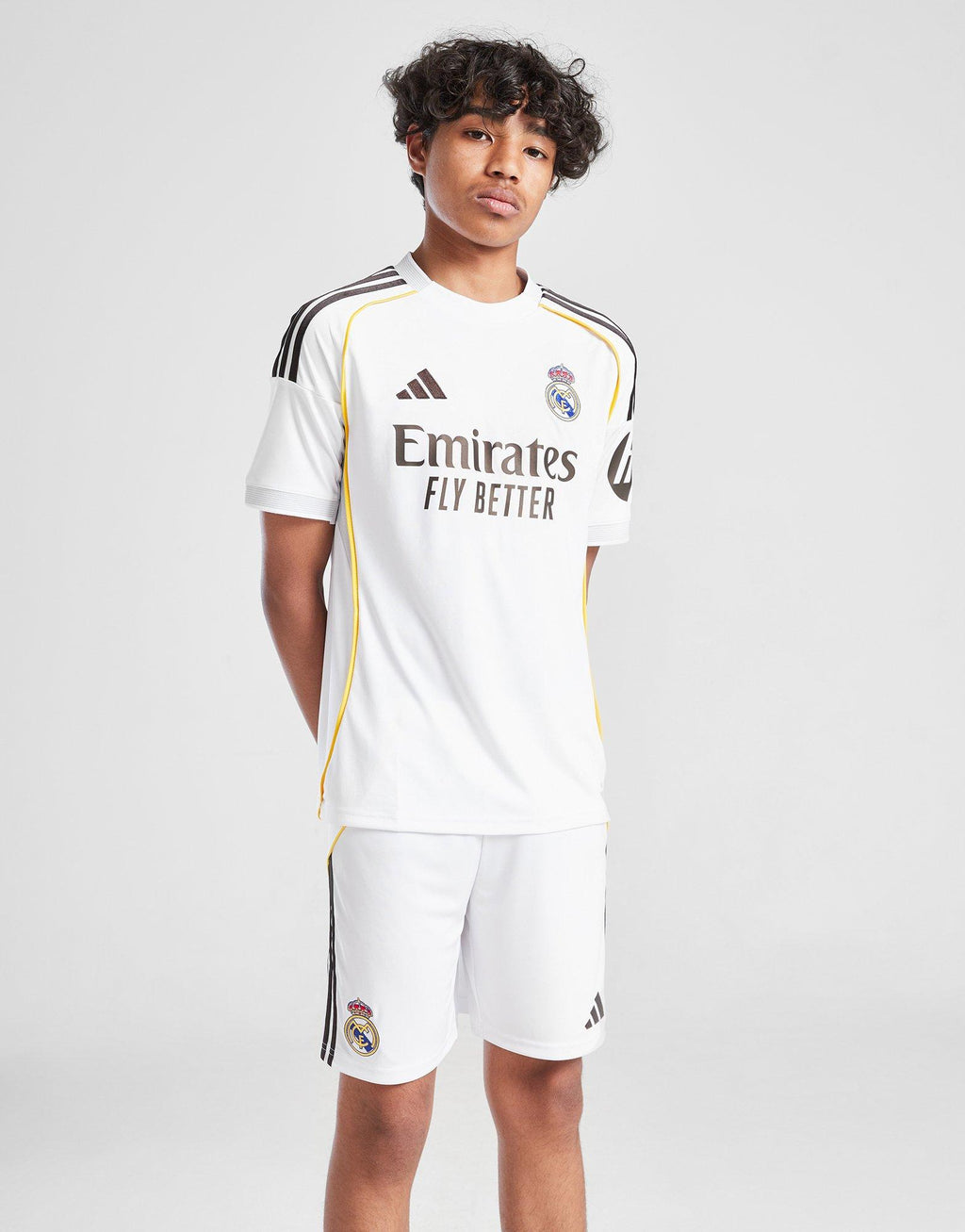 Real Madrid 2025/26 Home Shorts Junior