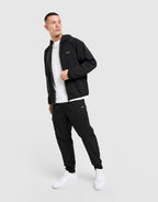 Tape Woven Hooded Jacket