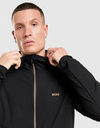 Tape Woven Hooded Jacket