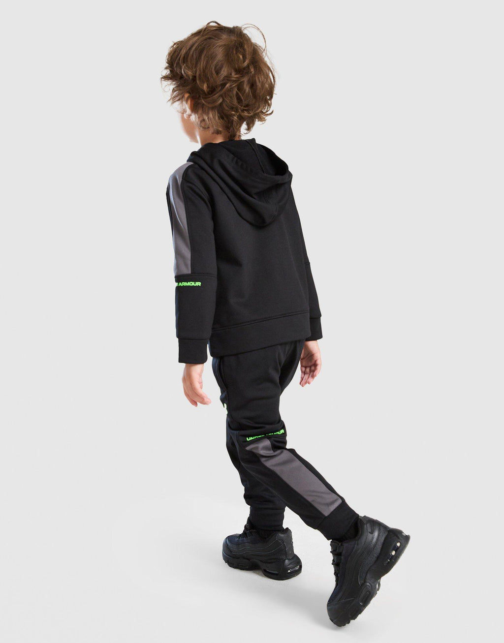 Poly Colour Block 1/4 Zip Tracksuit Infant