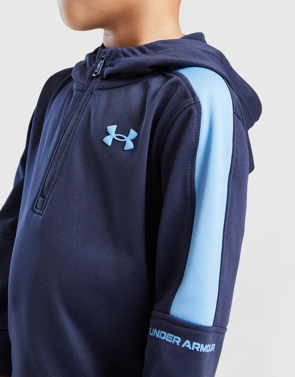 Poly Colour Block 1/4 Zip Tracksuit Infant