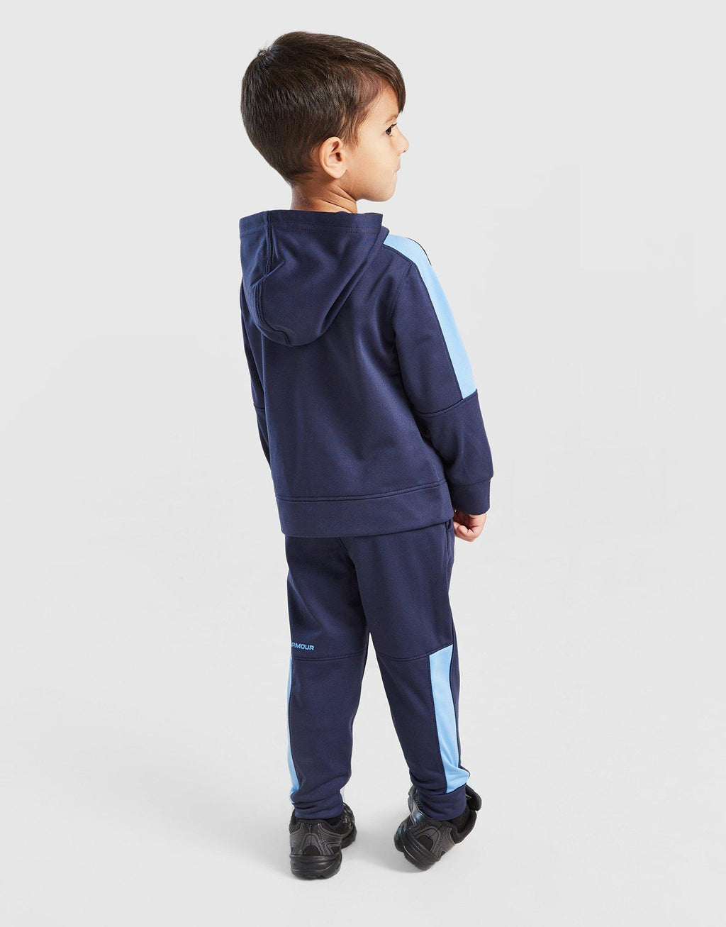 Poly Colour Block 1/4 Zip Tracksuit Infant