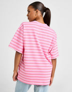 Stripe Oversized Boyfriend T-Shirt