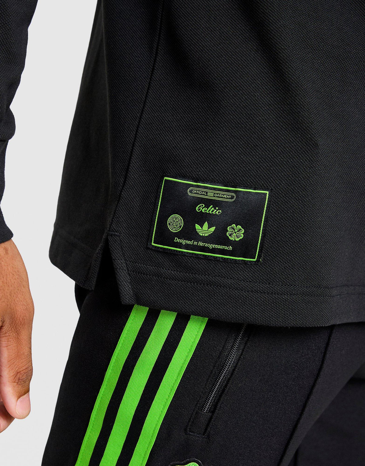 Celtic Icons Long Sleeve Polo Shirt