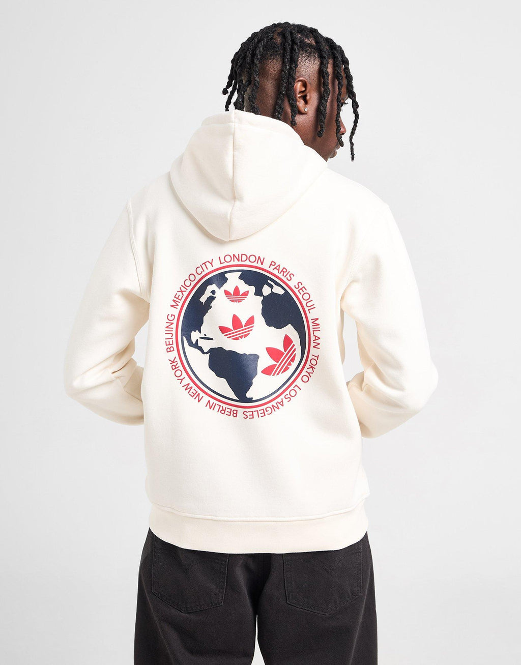 City Globe Logo Hoodie