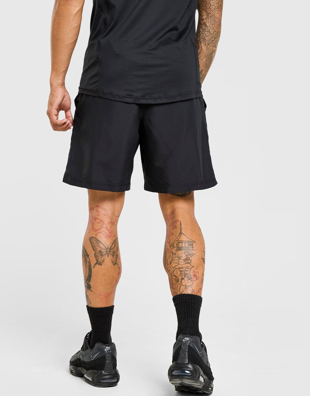 Woven Camo Shorts