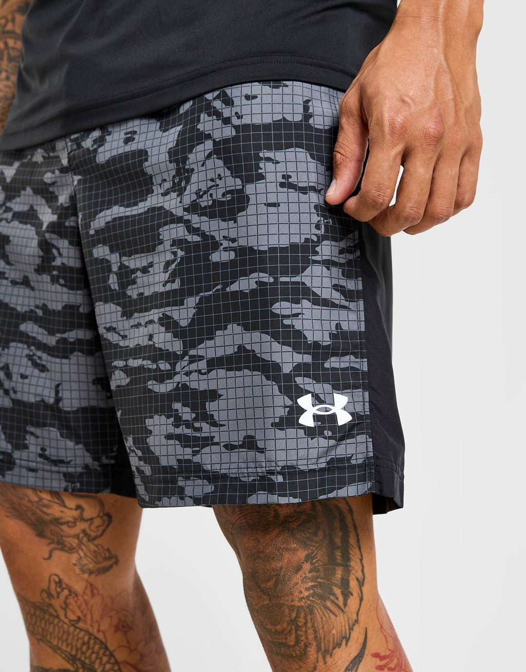 Woven Camo Shorts