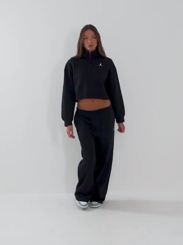 Brooklyn Crop 1/4 Zip Sweatshirt