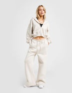 Brooklyn Crop Full Zip Hoodie