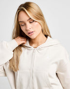 Brooklyn Crop Full Zip Hoodie