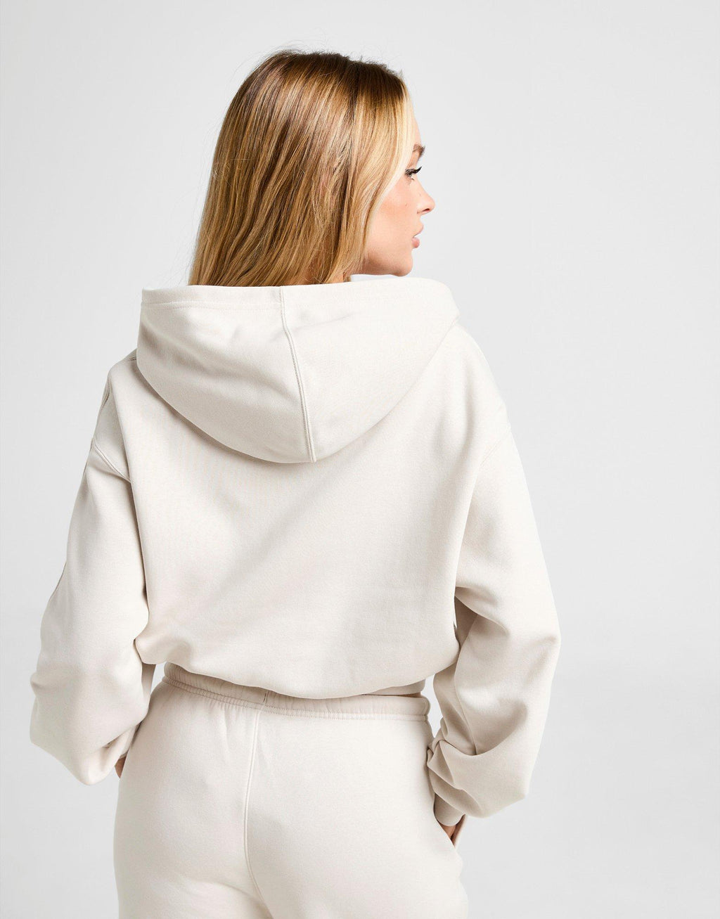 Brooklyn Crop Full Zip Hoodie