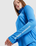 Girls' Tech Wordmark 1/2 Zip Top Junior