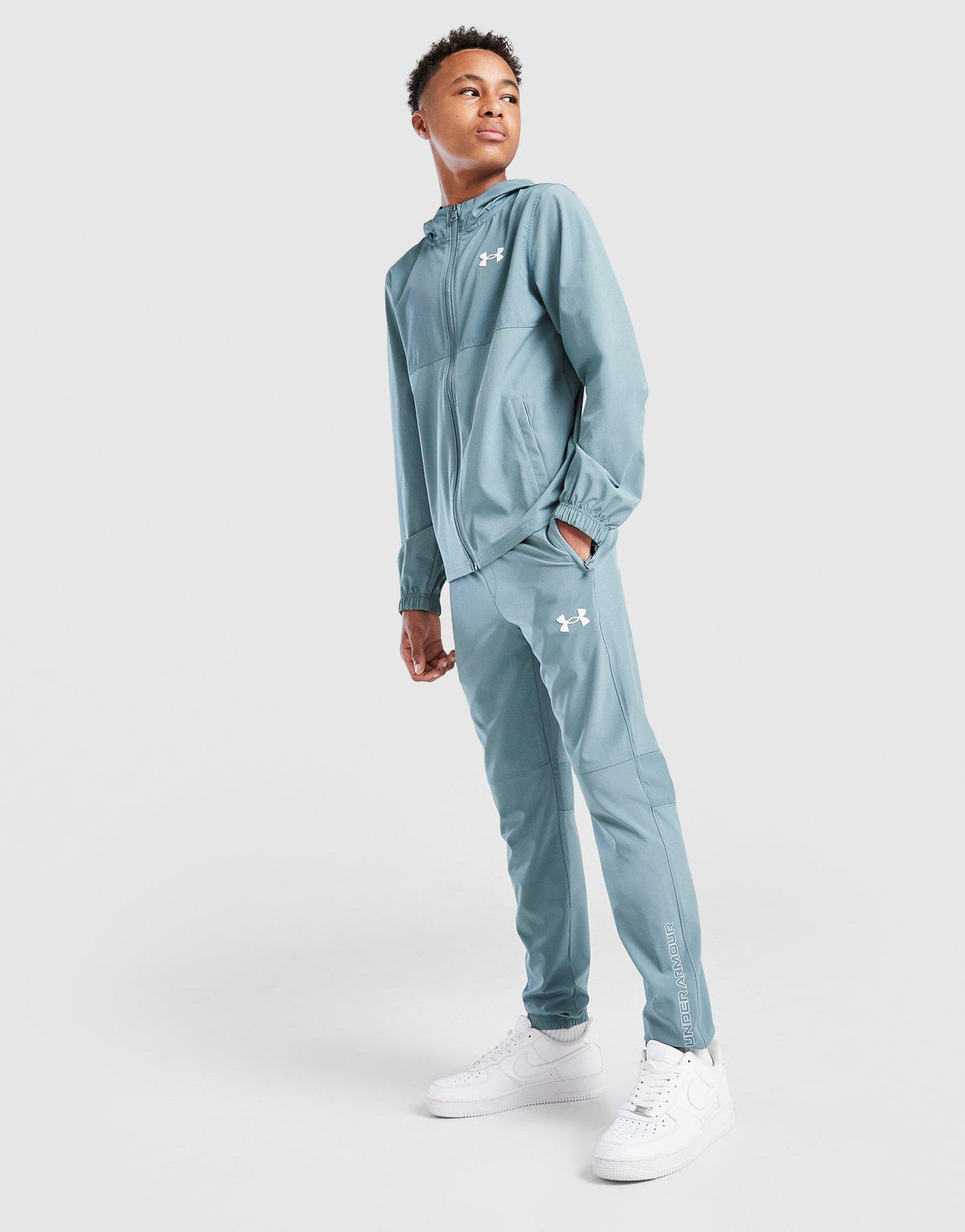 Woven Wordmark Track Pants Junior