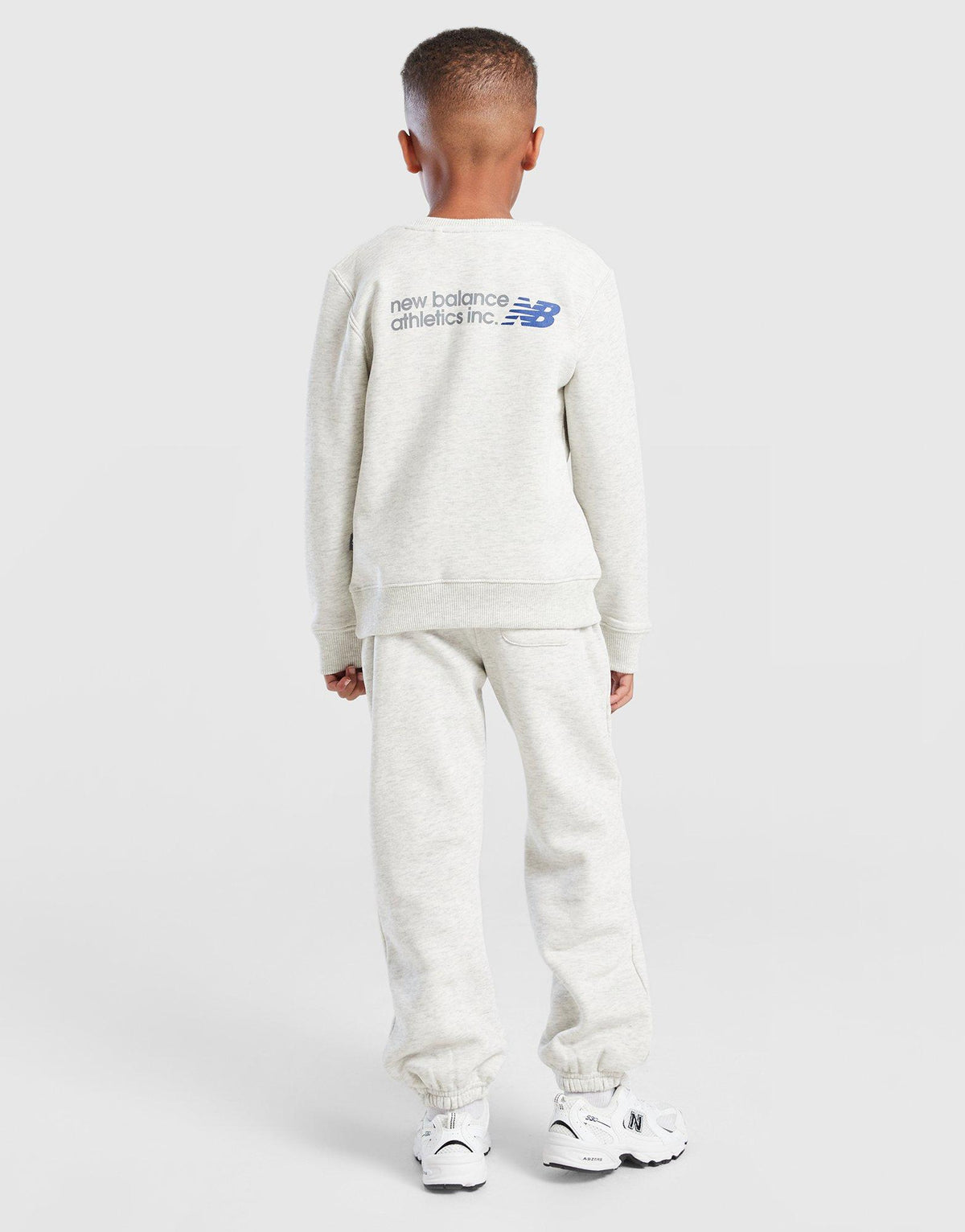 Linear Logo Crew Tracksuit Children