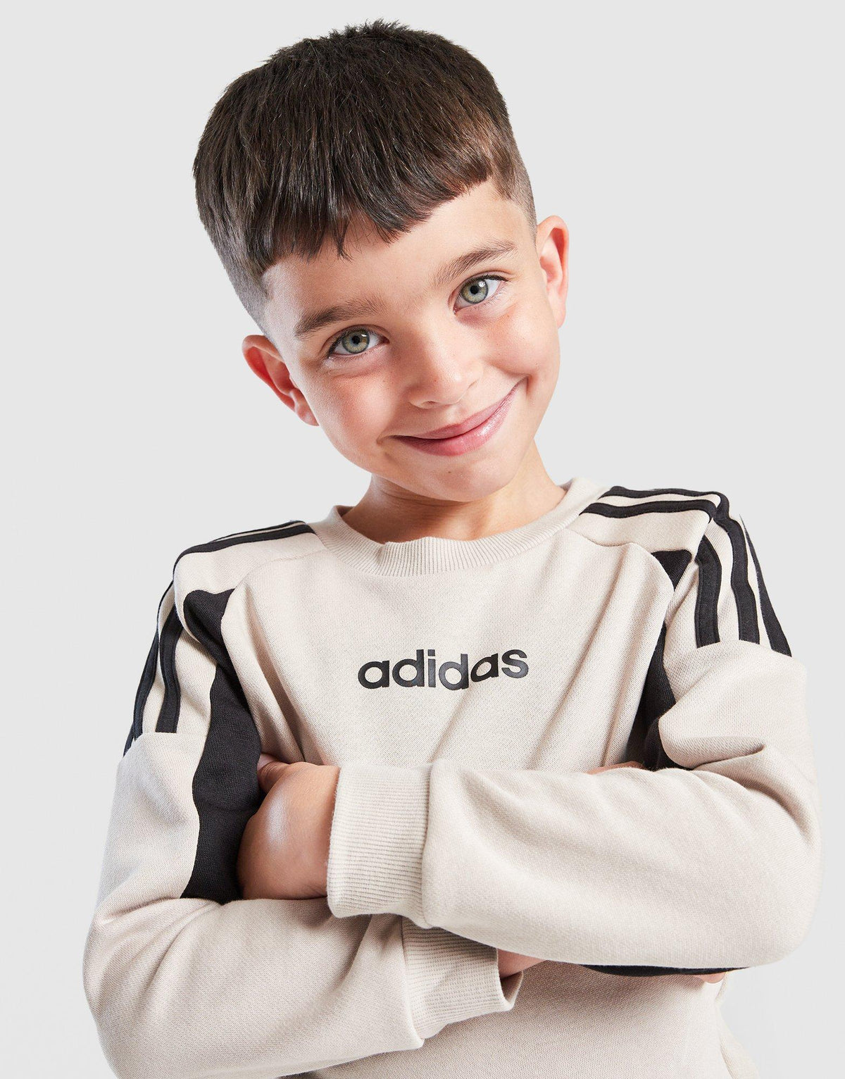 Colour Block Linear Crew Tracksuit Children