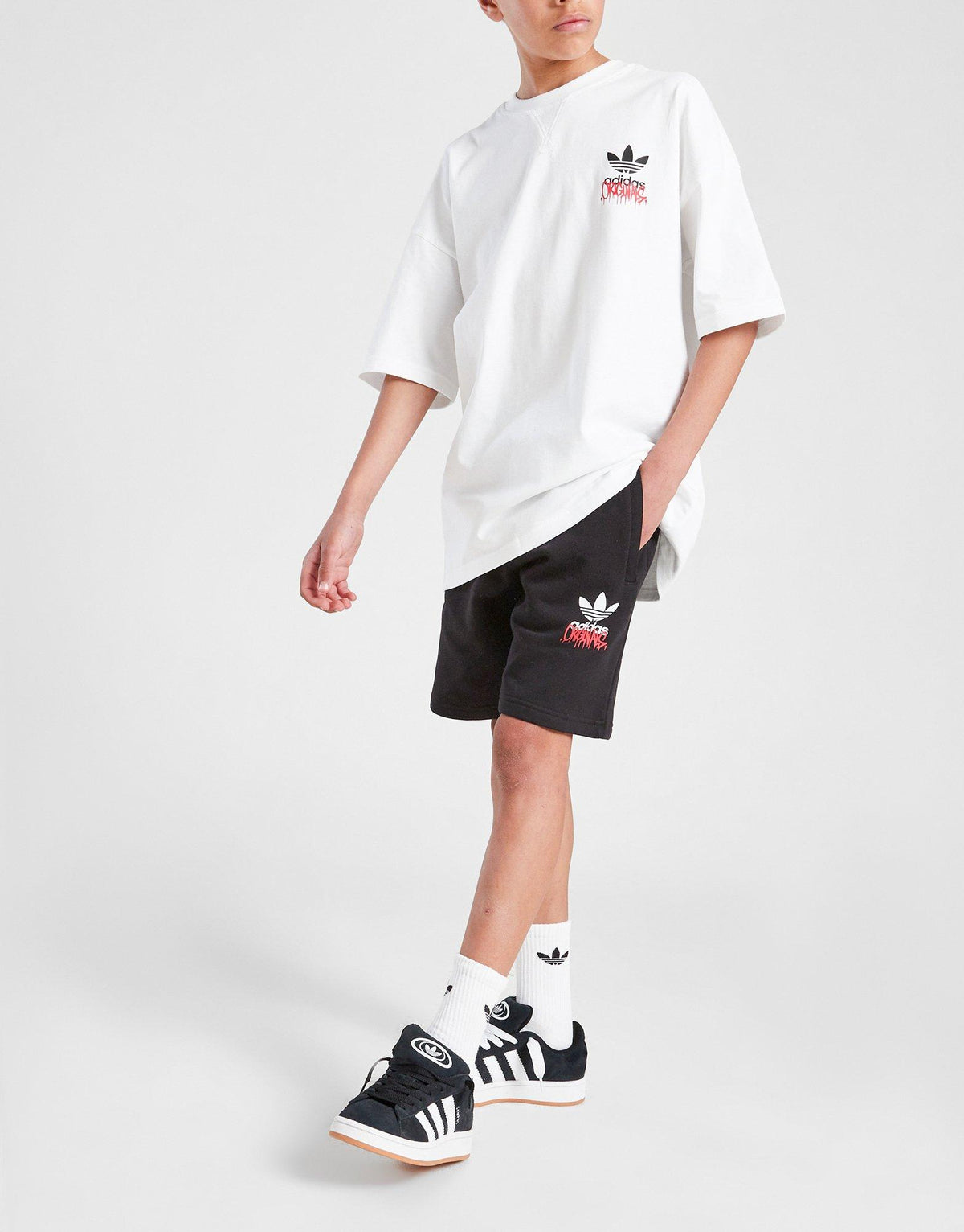 Graffiti Trefoil Shorts Junior