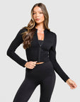 Seamless Full Zip Top