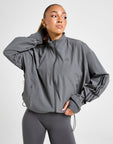 Hyperglam Ribbed Windbreaker