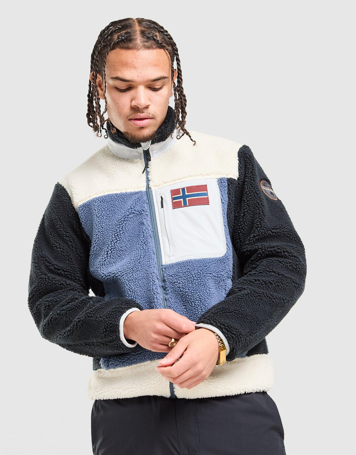Borg Full Zip Fleece