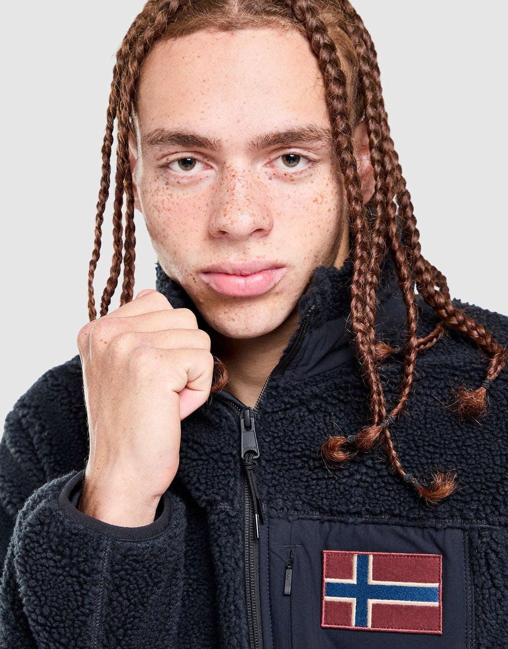 Borg Full Zip Fleece