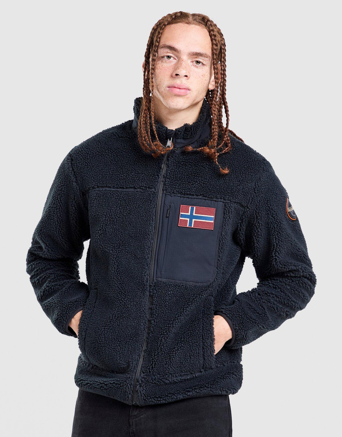Borg Full Zip Fleece
