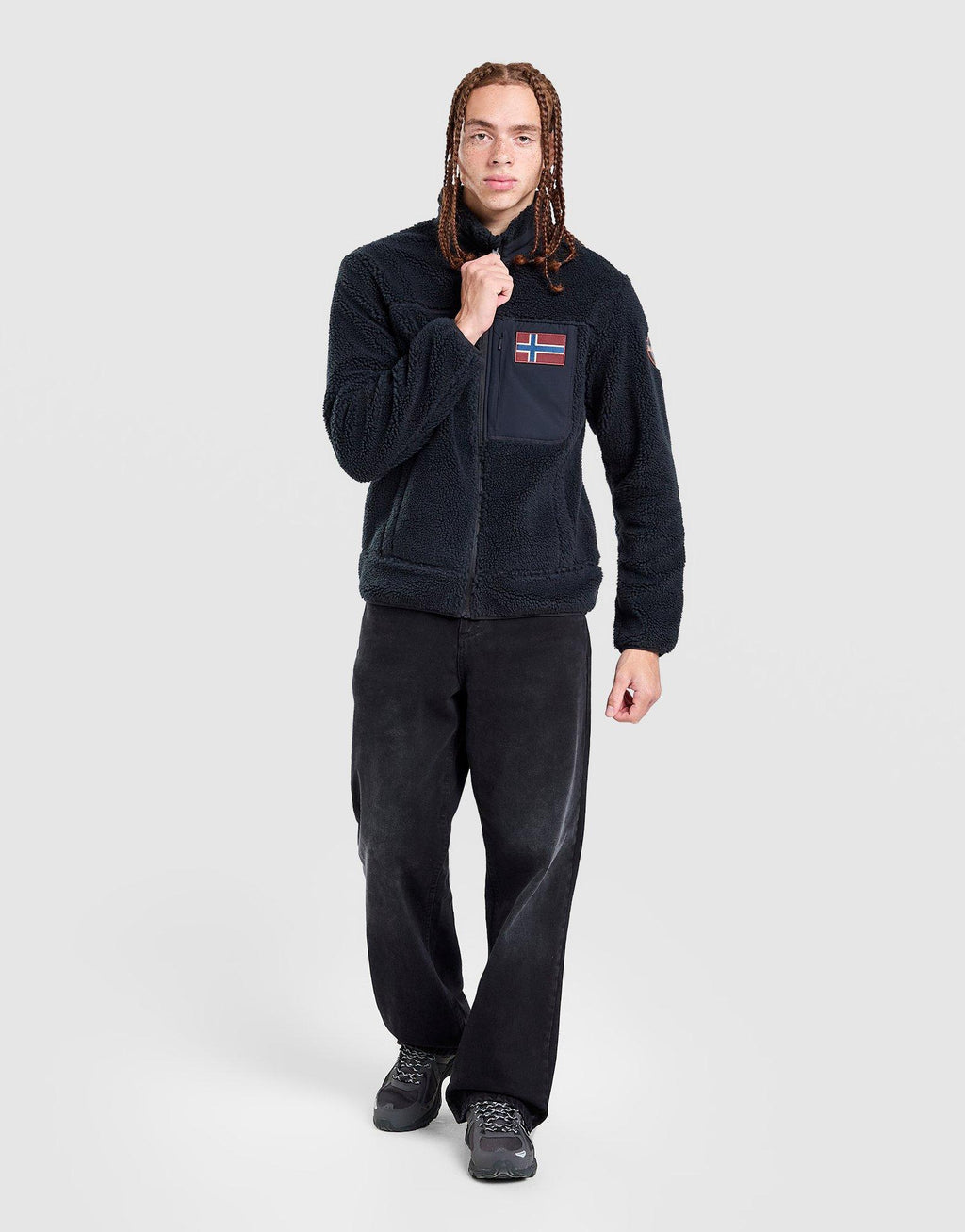 Borg Full Zip Fleece