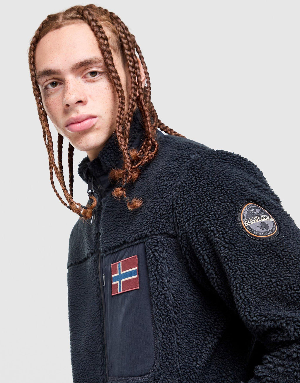 Borg Full Zip Fleece