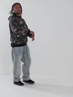 All Over Print Graphic Hoodie
