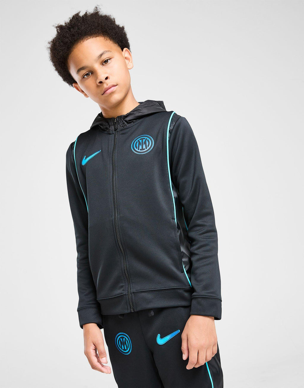 Inter Milan Poly Hooded Tracksuit
