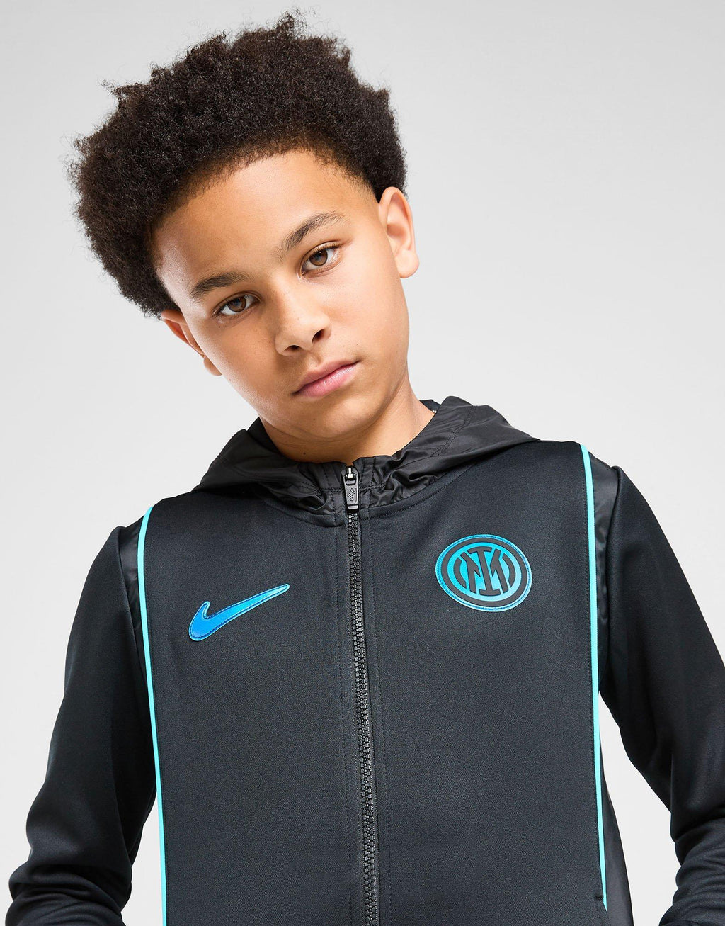 Inter Milan Poly Hooded Tracksuit