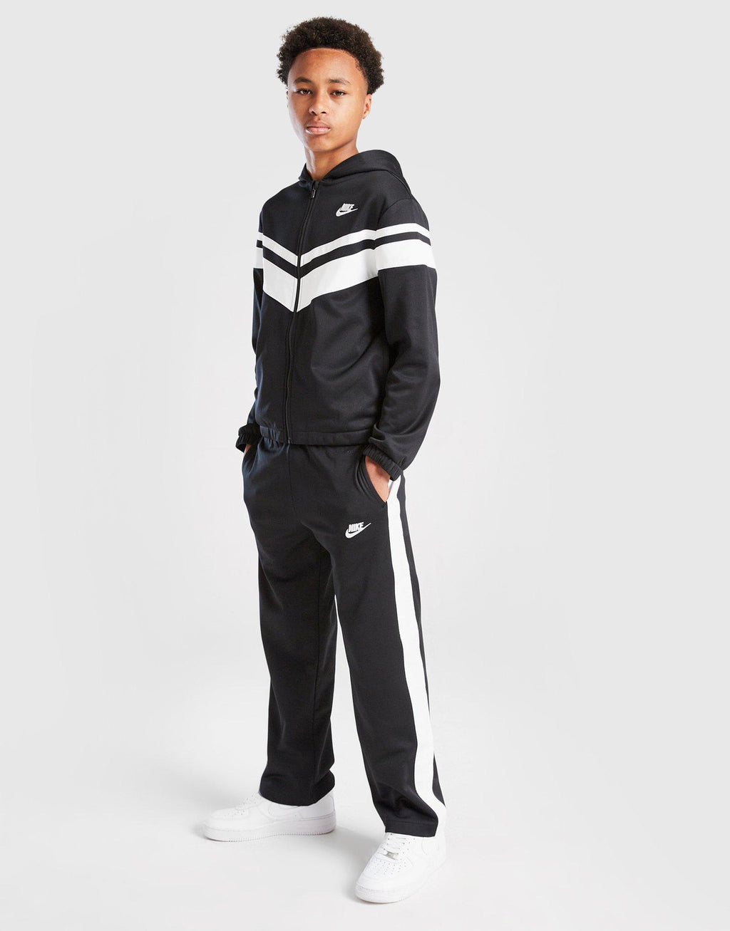 Mixed Full Zip Tracksuit Junior